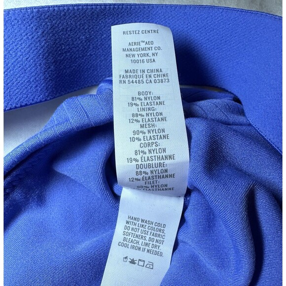 Aerie Blue Sports Bra - Picture 6 of 7